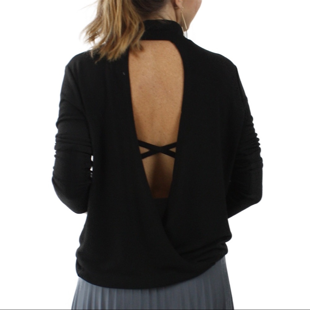 Open Back Sweater - Picture 3 of 5
